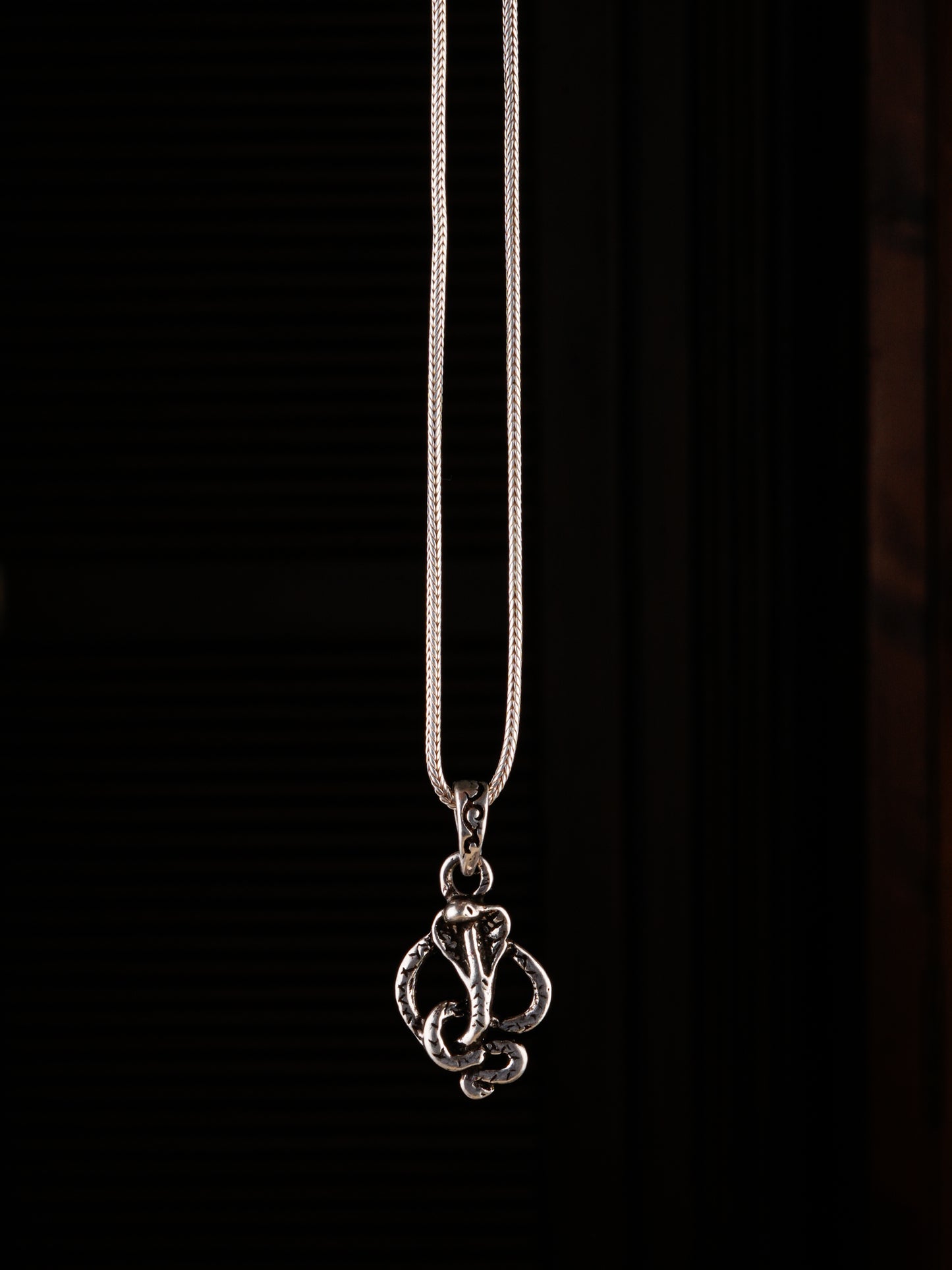 Poison Silver Pendant