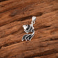 Black Dolphin Silver Pendant