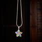 Multicolour MOP Flower Pendant