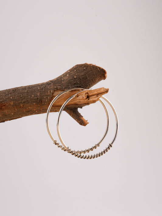 Silver Hoops(2)