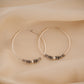 Silver Hoops(9)