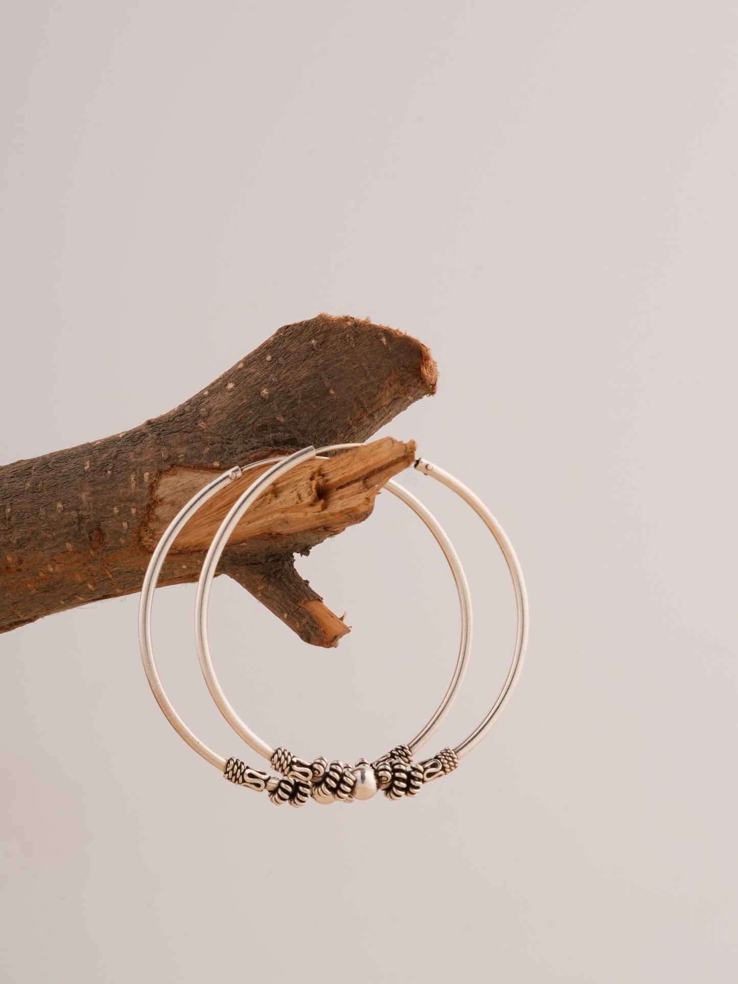 Silver Hoops(9)