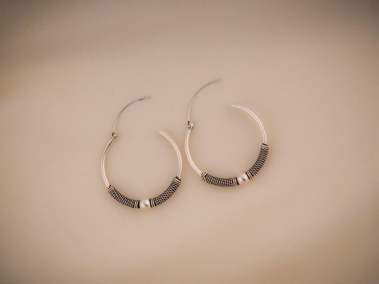 Silver Hoops(7)