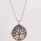 Tree Of Life Reversible Silver Pendant