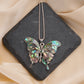 Oriental Abalone Butterfly Pendant