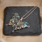 Oriental Abalone Butterfly Pendant