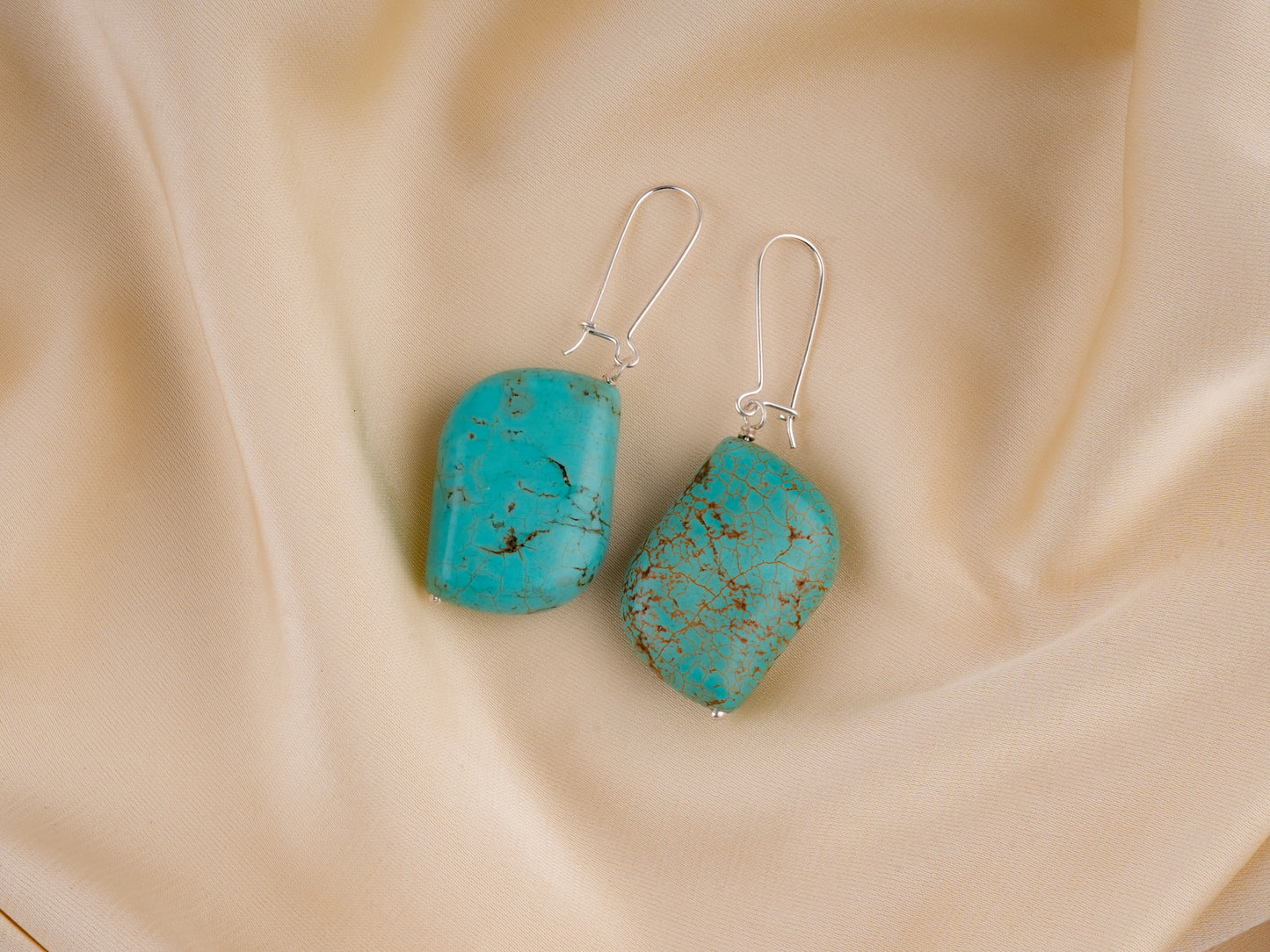 Turquoise Drop Danglers