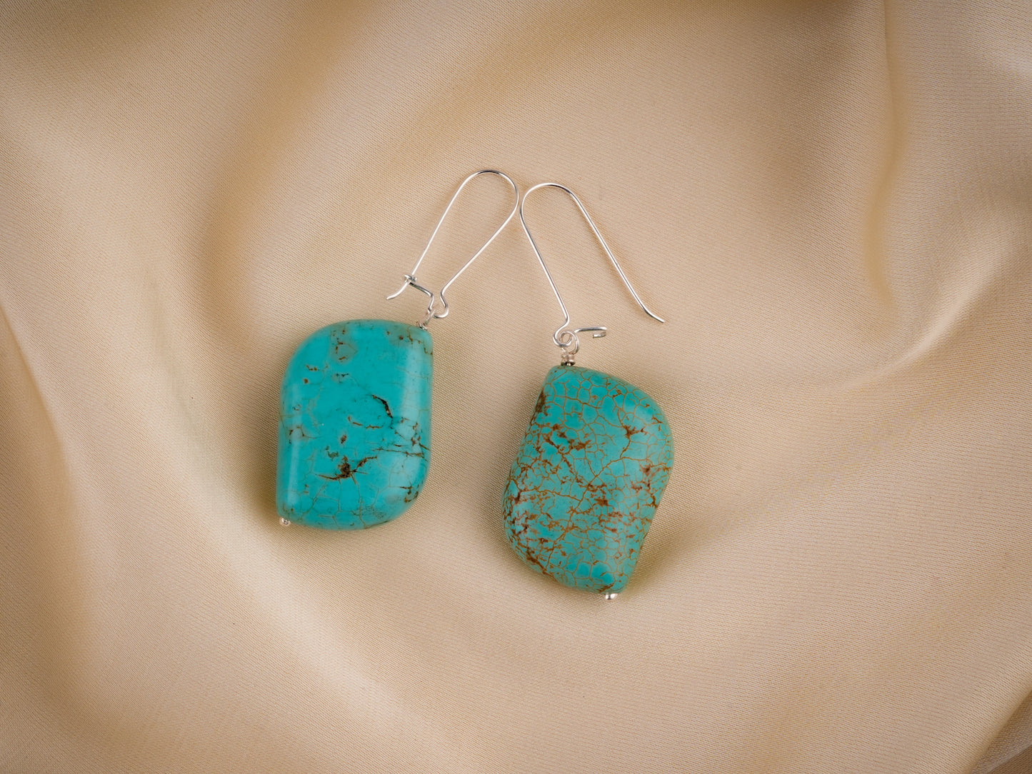 Turquoise Drop Danglers