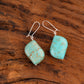 Turquoise Drop Danglers