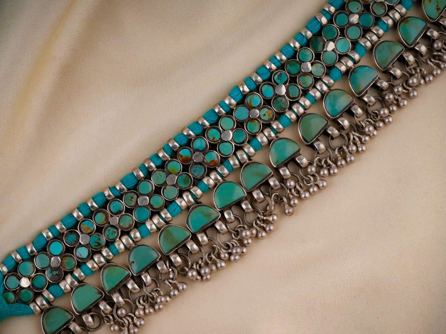 Teal Turquoise Choker Set