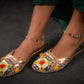 Semi Precious Multi Stone Silver Anklets