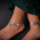 Shahi Silver Anklets