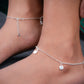 Jyoti Silver Anklets