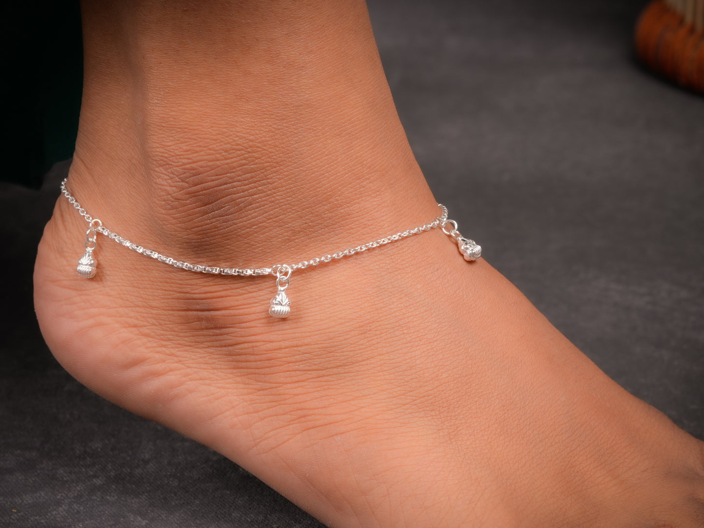 Sujatha Silver Anklets