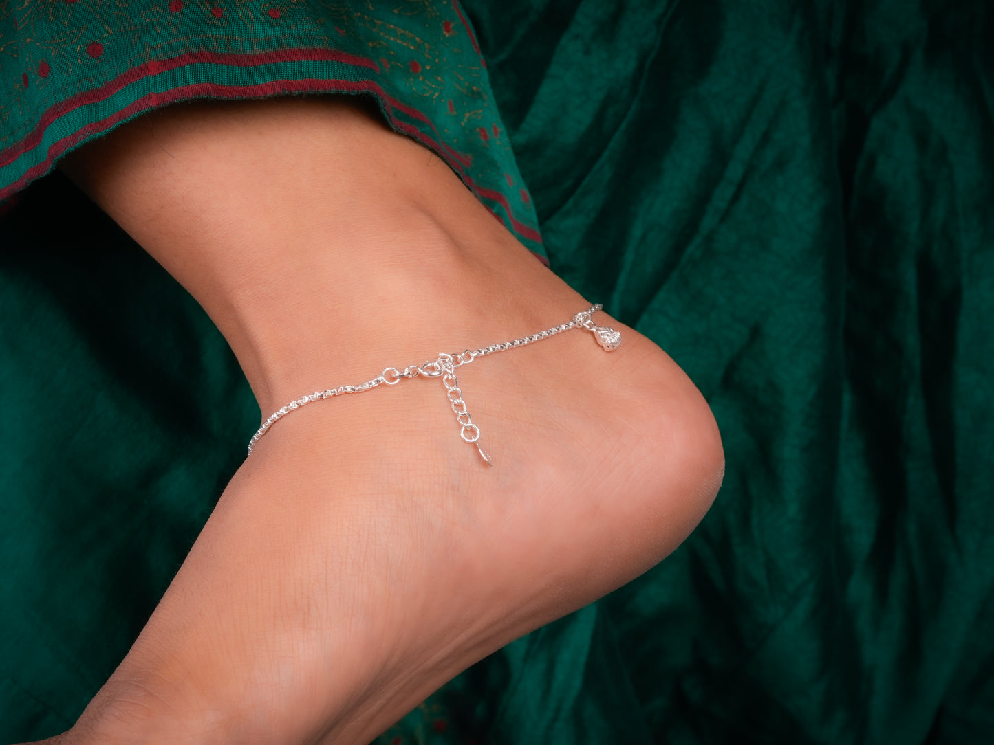 Sujatha Silver Anklets