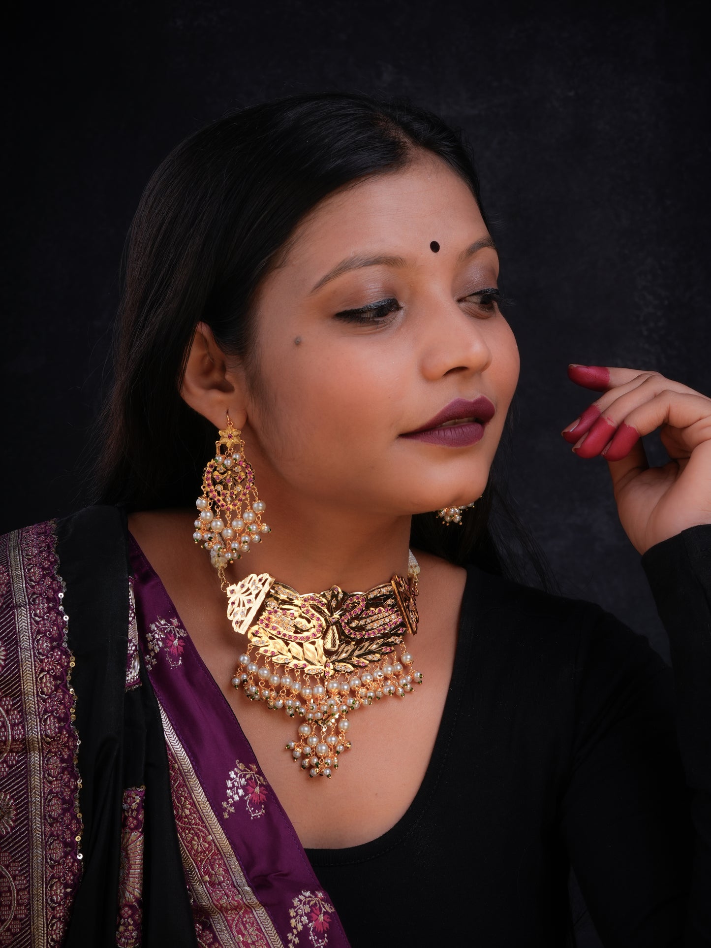 Noori Purani Dilli Necklace Set