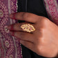 Shukriya Purani Dilli Gold Plated Silver Ring