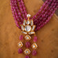 Lotus Kundan Designer Necklace Set