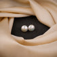 Unique Freshwater Baroque Pearls Silver Studs