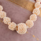 Freshwater Woven Pearls Necklace Set