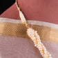 Tri Layered Freshwater Pearl Tumbles Necklace