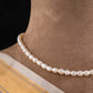 Rice Freshwater Pearls Minimal Necklace