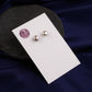 Ash Grey Pearl Studs(7mm)