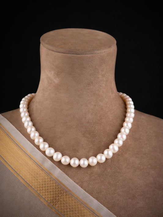 Classic AAA Round Pearl Necklace(8-9mm)