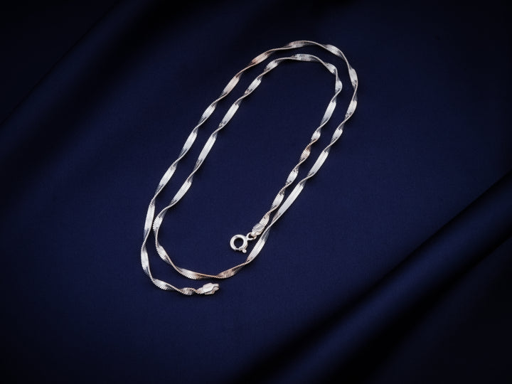 Everyday Silver Twisted Chain | Totapari Jewellery