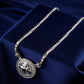 Silver Compass Chain For Men