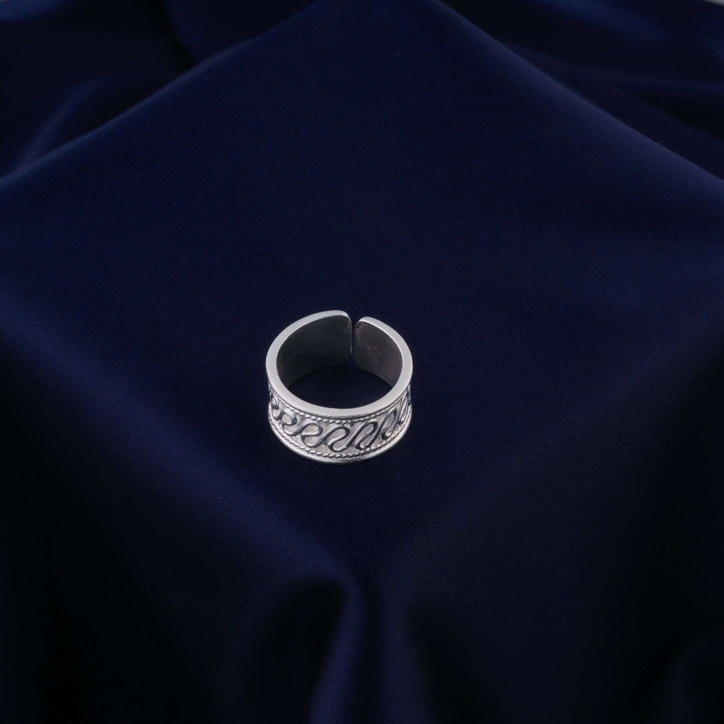 The Ripples Silver Ring