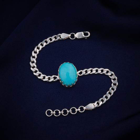 Turquoise Silver Bracelet