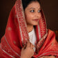 Totapari Sunset Red Fashion Dupatta