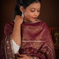Festive Maroon Fashion Dupatta