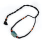 Blue Agates and Carnelian Choker