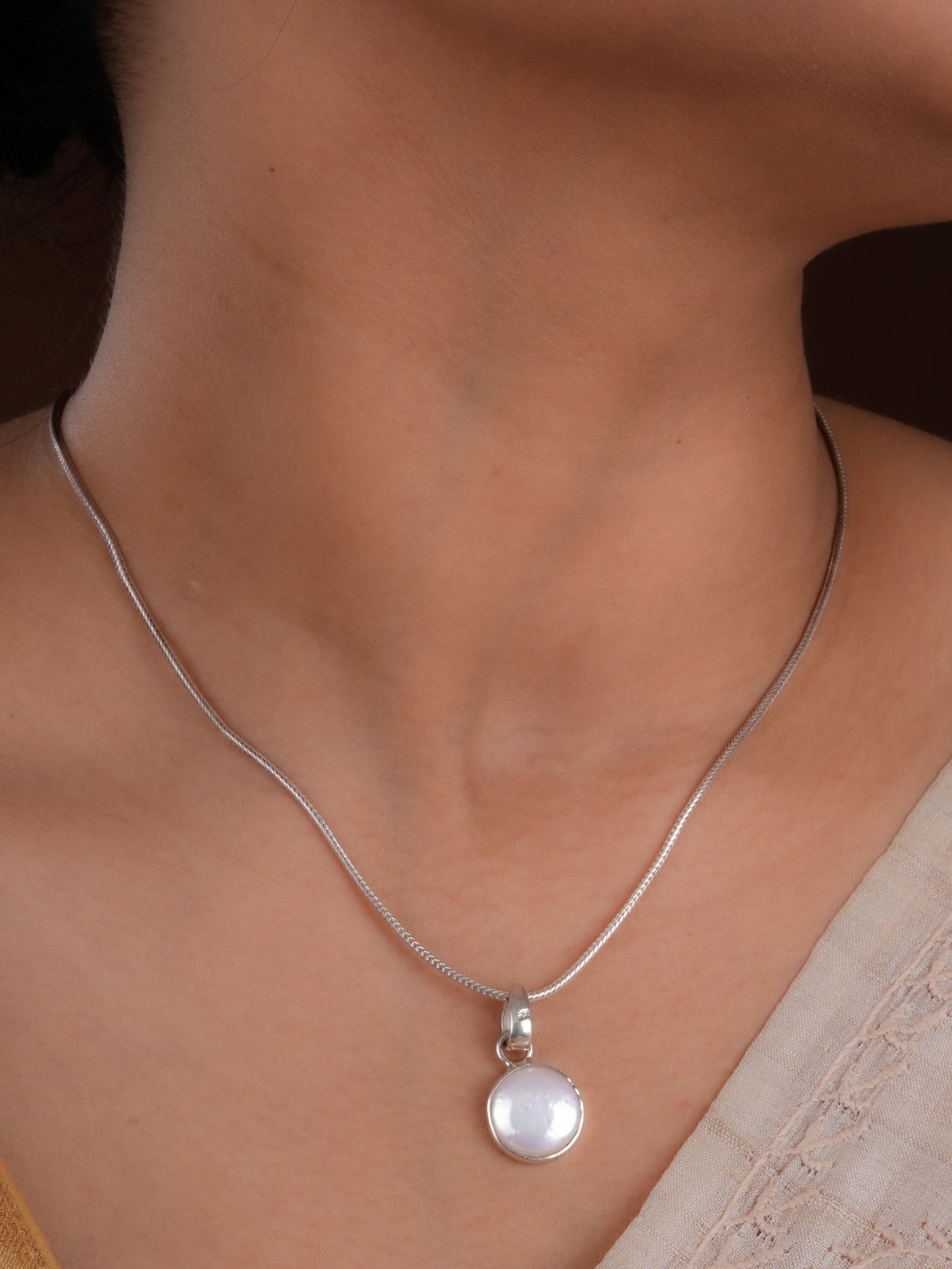 Pearl Pendant Necklace