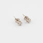 Round Cut Zircon Silver Studs (4mm)