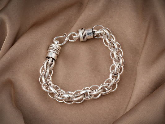 Gladiator Linked Chain Bracelet For Men