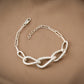 Vogue Link Silver Bracelet For Girls