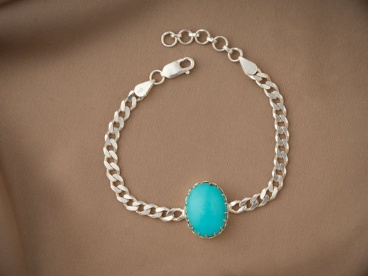 Turquoise Silver Bracelet