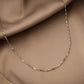 Rhodium Plated Light Silver Chain