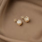 Silver Pearl Bloom Studs