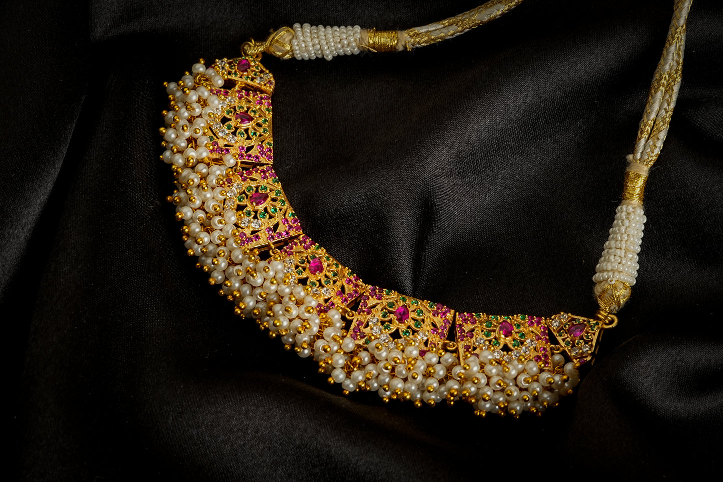 Heera Panna Exclusive  Jadau Choker Set