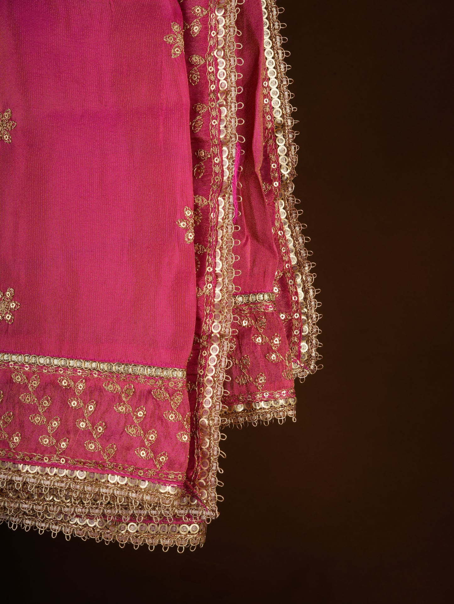 Vibrant Magenta Fashion Dupatta
