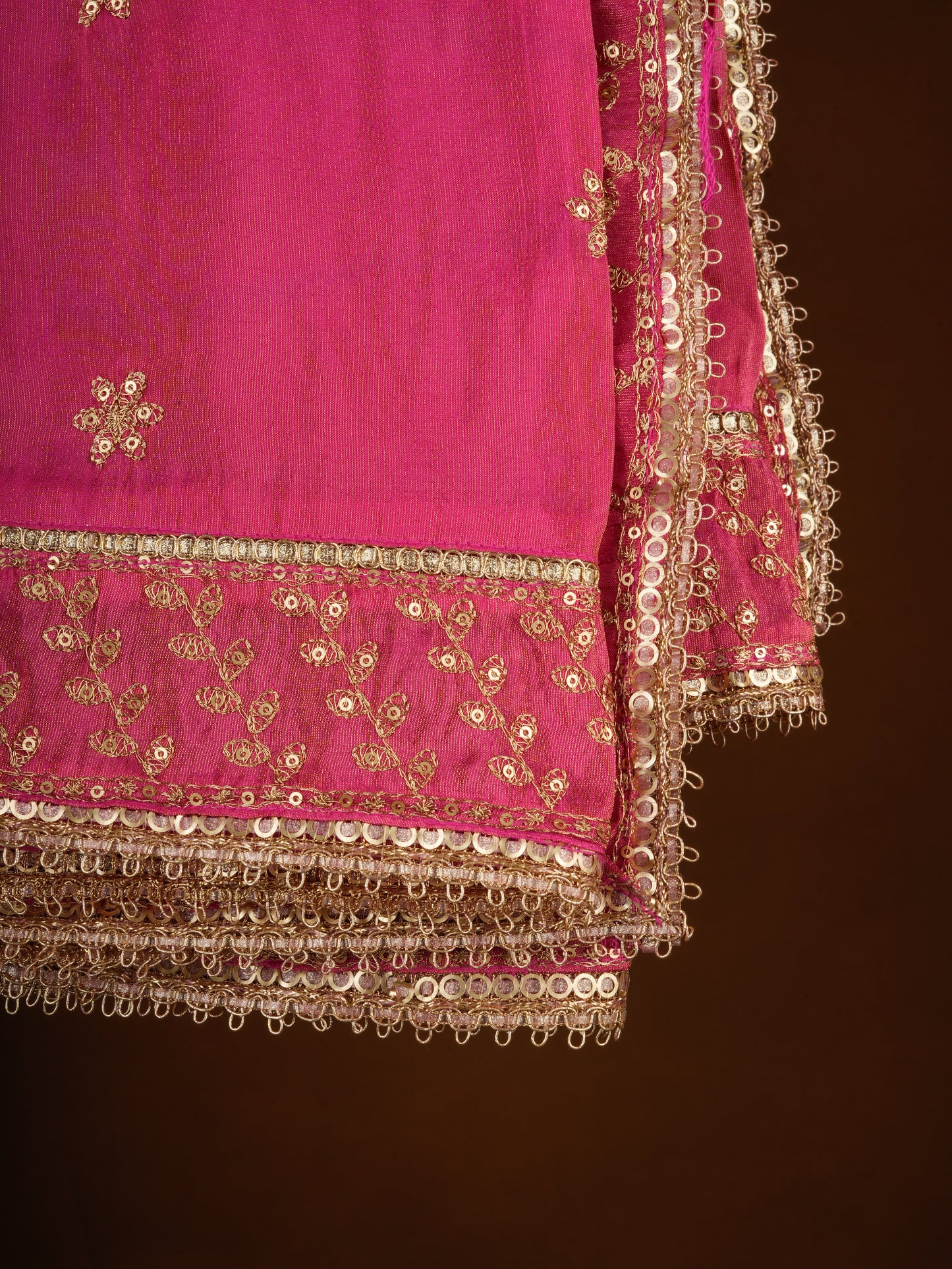 Vibrant Magenta Fashion Dupatta