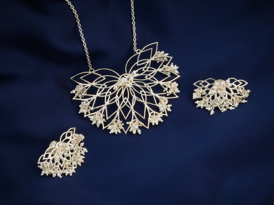 Water Lily Set (92.5 Silver)