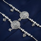 Flower Of Life Silver Anklet