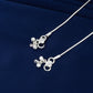 Flower Of Life Silver Anklets(2)