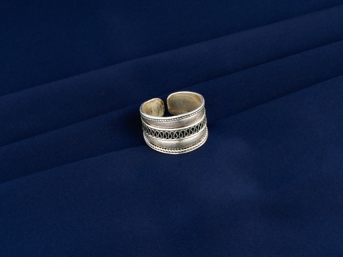 Eternity Band Silver Ring