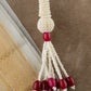 Freshwater Pearls Red Quartz Multilayer Necklaces